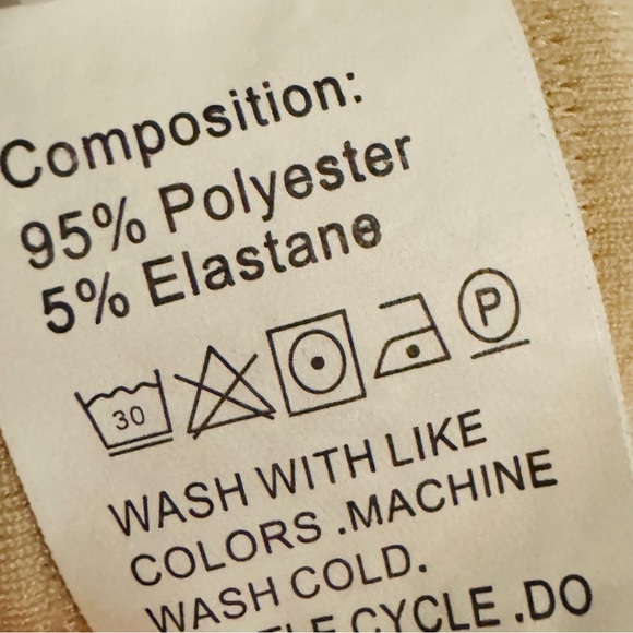 Cream Ruffle Sleeve Top - Picture 3 of 4